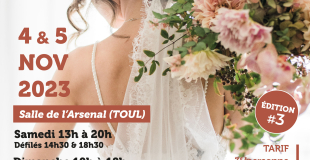 Salon du Mariage et de L'Evenementiel 2023 de Toul (54) - Salle de L'Arsenal
