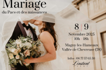 Salon du Mariage, du PACS et des Naissances 2025 à Magny-les-Hameaux (78)