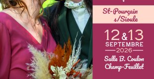Salon du mariage et de la fête 2026 de Saint-Pourçain-sur-Sioule (03)