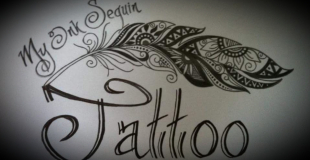 My Ink Sequin Tattoo