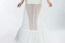 Jupon de mariée avec 2 cerceaux en 190 cm de circonférence