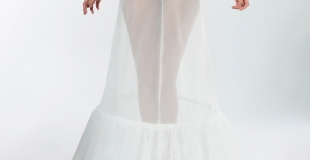 Jupon de mariée avec 2 cerceaux en 190 cm de circonférence