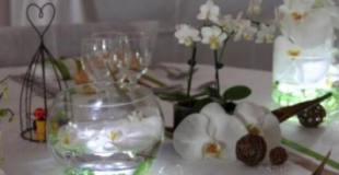 Décoration de table thème nature