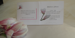 Intérieur du faire-part