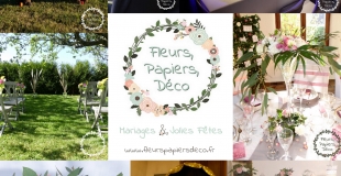 présentation Fleurs, Papiers, Déco