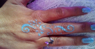 Tatoo paillettes