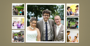 au mariage de Nathalie et Cédric