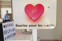 Borne à selfies AmaCom