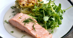 Pavé de Saumon Bio.