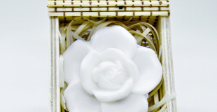 Coffret bambou avec fleur de savon
