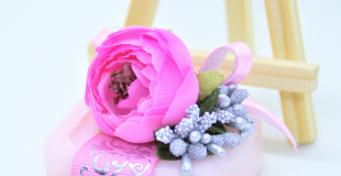 Savon enrichi à l'huile d'argan décoré et personnalisable