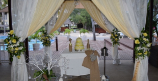 Mariage dans un hotel a l'Ile Rodrigues 