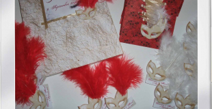 Faire-part, livre d'or Marque-place Venise