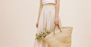 Blouse crop top et jupe de mariée ecoresponsable - Myphilosophy