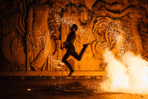 spectacle de feu