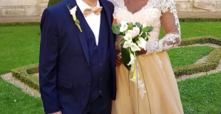 Mr et Mme bouquet et boutonnière Just One Events