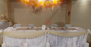 Table d'honneur (Mariage Petit Budget)