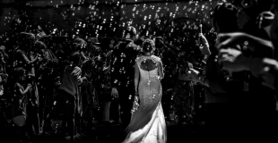 Sortie de mairie sous les bulles