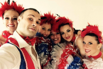 Danseurs de French Cancan