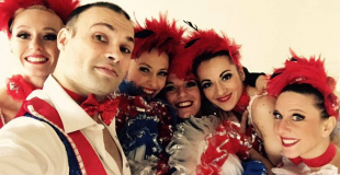 Danseurs de French Cancan