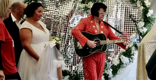 Elvis mariage sosie Las Vegas