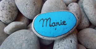 Prénom et fond de couleur