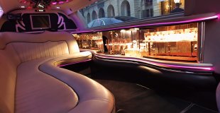 Intérieur Limousine rose