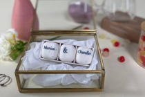 Coffret de 3 guimauves exemple de mariage