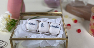 Coffret de 3 guimauves exemple de mariage