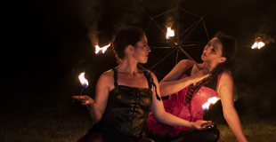 Avec Toi - spectacle de feu en duo 4