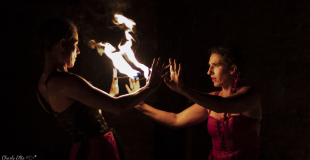 Avec Toi - spectacle de feu en duo 3