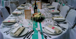 Tables dressées