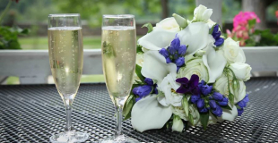 photos mariage MLB coupes champagne