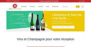 Vins et Champagne pour soirée et mariage