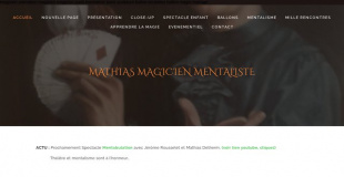 Mathias Magicien Mentalisme