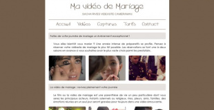 Ma vidéo de mariage