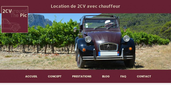 2cv Around The Pic Prestataire Mariage A La Grande Motte Herault 34
